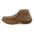 Twisted X Womens Driving Moc Woven Bomber/Tan Leather Chukka Boots