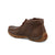 Twisted X Womens Driving Moc Tooled Brown Leather Chukka Boots
