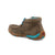 Twisted X Womens Driving Moc Bomber/Turquoise Leather Chukka Boots