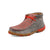 Twisted X Womens Driving Moc Diamond Grey/Grenadine Leather Chukka Boots