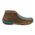 Twisted X Womens Driving Moc Tooled Bomber/Turquoise Leather Chukka Boots
