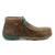 Twisted X Womens Chukka Driving Moc AT Bomber/Turquoise Leather Work Boots