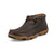Twisted X Womens Chukka Driving Moc Opal Brown Leather Work Boots