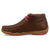 Twisted X Womens Chukka Driving Moc Quilted Dark Tan/Pink Leather Work Boots