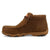 Twisted X Womens Chukka Driving Moc ST Pecan Leather Work Boots