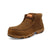 Twisted X Womens Chukka Driving Moc ST Pecan Leather Work Boots