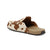 Twisted X Womens Easy-Wearing Brown/White Cowhide Mules Shoes