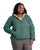Berne Womens Sherpa-Lined Softstone Duck Eucalyptus 100% Cotton Hoodie