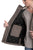 Berne Womens Softstone Micro-Duck Hooded Grey Stone Cotton Blend Coat
