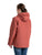 Berne Womens Softstone Micro-Duck Hooded Marsala Cotton Blend Coat