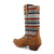 Twisted X Womens 11in Hooey Inca Gold/Orange Serape Leather 11in Cowboy Boots