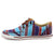 Twisted X Womens Hooey Loper Blue Multi Fabric Stripe Sneakers Shoes