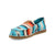 Twisted X Womens Hooey Sunset Serape Textile Slip-On Shoes