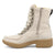 Twisted X Womens 8in Platform Oatmeal/Natural Leather Fashion Boots
