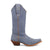 Twisted X Womens 13in Steppin Out Denim Blue Leather Cowboy Boots