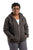 Berne Clay Heather Cotton Blend Womens Insulated Zip Hooded Sweatshirt