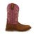 Twisted X Womens 10in UltraLite X Pecan/Mauve Leather Cowboy Boots