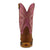Twisted X Womens 10in UltraLite X Pecan/Mauve Leather Cowboy Boots