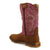 Twisted X Womens 10in UltraLite X Pecan/Mauve Leather Cowboy Boots
