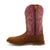 Twisted X Womens 10in UltraLite X Pecan/Mauve Leather Cowboy Boots