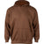 Rocky Mens Worksmart Hooded Sweatshirt Brown Cotton Blend Hoodie