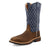 Twisted X Womens 11in Western CT Brown/Blue Leather Work Boots