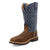 Twisted X Womens 11in Western CT Brown/Blue Leather Work Boots