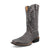 Twisted X Womens 11in Tech X Distressed Charcoal Leather Cowboy Boots