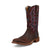 Twisted X Womens 11in Tech X Chocolate Truffle/Dark Brown Leather Cowboy Boots
