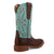 Twisted X Womens 11in Tech X Hickory/Seafoam Leather Cowboy Boots