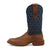Twisted X Womens 11in Tech X Quilted Ginger/Indigo Leather Cowboy Boots