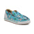 Twisted X Kids Unisex Kicks Aqua Multi Fabric Butterfly Slip-On Shoes