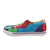 Twisted X Kids Unisex Kicks Multi-Color Fabric Star Slip-On Shoes