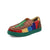 Twisted X Kids Unisex Kicks Brown/Multi Fabric Cactus Slip-On Shoes