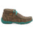 Twisted X Youth Unisex Driving Moc Bomber/Turquoise Leather Chukka Boots