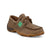 Twisted X Kids Unisex Driving Moc Bomber/Kelly Green Leather Boat Shoes