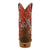 Twisted X Youth Girls Hooey Floral Rustic Brown/Red Leather Cowboy Boots