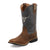 Twisted X Youth Unisex Top Hand Chocolate/Dusty Blue Leather Cowboy Boots